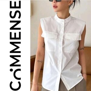 Nwt! Commense Sleevless Blouse
